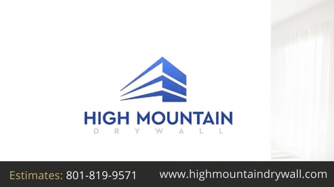 Utah drywall contractor contact number || High Mountain Drywall best quality service provider ||