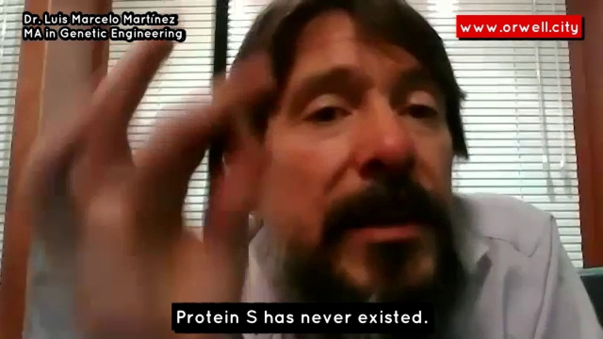 Dr. Luis Marcelo Martínez: The Spike Protein Has Never Existed