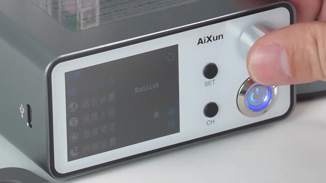 Best soldering station AiXun T3B for electronics DIY hobbist
